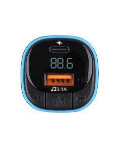 Fm-модулятор Veron MC033 Bluetooth Чорний (Black)