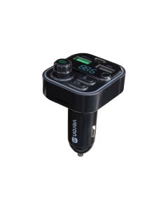 Fm-модулятор Veron MC016 Bluetooth Чорний (Black)