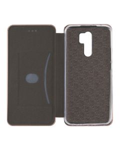 Чехол кейс для Xiaomi Redmi 9 Kira Shell Золотой (Розовое золото)