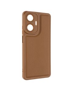 Чехол накладка для Realme C55 Soft Case Коричневый (brown)