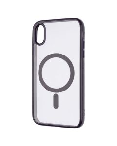 Чохол накладка для iPhone XR Clear Color MagSafe Case Фіолетова (Dark Purple)