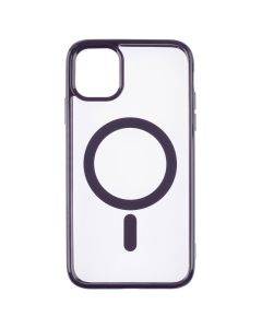 Чехол-накладка для iPhone 11 Clear Color MagSafe Case Фиолетовый (темно-фиолетовый)