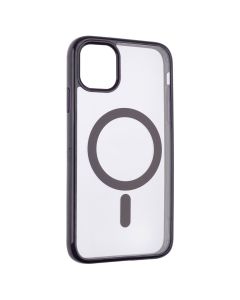 Чехол-накладка для iPhone 11 Clear Color MagSafe Case Фиолетовый (темно-фиолетовый)