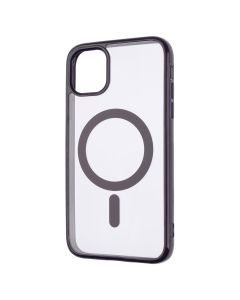 Чехол-накладка для iPhone 11 Clear Color MagSafe Case Фиолетовый (темно-фиолетовый)