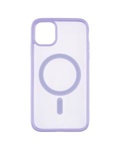 Чохол накладка для iPhone 11 Clear Color MagSafe Case Фіолетова (Elegant Purple)