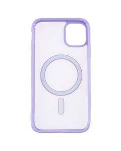 Чохол накладка для iPhone 11 Clear Color MagSafe Case Фіолетова (Elegant Purple)