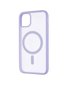 Чохол накладка для iPhone 11 Clear Color MagSafe Case Фіолетова (Elegant Purple)
