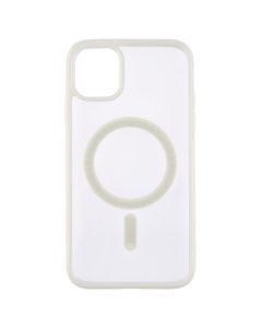 Чохол накладка для iPhone 11 Clear Color MagSafe Case Біла (White)