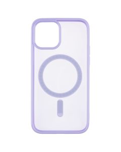 Чехол-накладка для iPhone 12/12 Pro Clear Color MagSafe Case Фиолетовый (Elegant Purple)