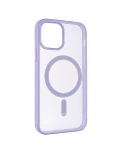 Чехол-накладка для iPhone 12/12 Pro Clear Color MagSafe Case Фиолетовый (Elegant Purple)