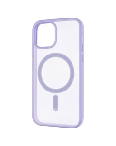 Чехол-накладка для iPhone 12/12 Pro Clear Color MagSafe Case Фиолетовый (Elegant Purple)