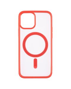 Чохол накладка для iPhone 12/12 Pro Clear Color MagSafe Case Червона (Red)