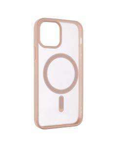 Чохол накладка для iPhone 12/12 Pro Clear Color MagSafe Case Рожева (Pink)