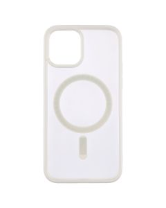 Чохол накладка для iPhone 12/12 Pro Clear Color MagSafe Case Біла (White)