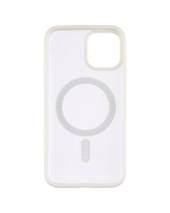 Чохол накладка для iPhone 12/12 Pro Clear Color MagSafe Case Біла (White)