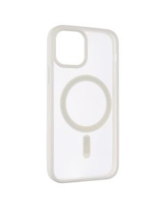 Чохол накладка для iPhone 12/12 Pro Clear Color MagSafe Case Біла (White)
