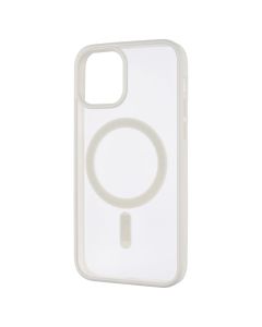 Чохол накладка для iPhone 12/12 Pro Clear Color MagSafe Case Біла (White)