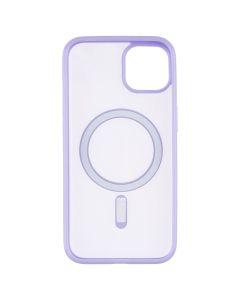 Чохол накладка для iPhone 13 Clear Color MagSafe Case Фіолетова (Elegant Purple)