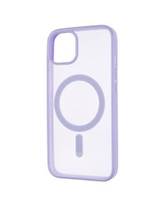 Чохол накладка для iPhone 13 Clear Color MagSafe Case Фіолетова (Elegant Purple)
