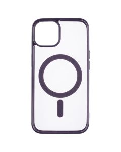 Чехол-накладка для iPhone 13 Clear Color MagSafe Case Фиолетовый (темно-фиолетовый)