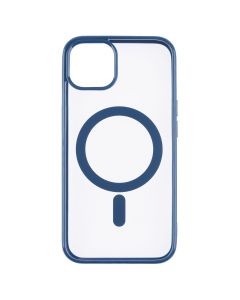 Чохол-накладка для iPhone 13 Clear Color MagSafe Case Синій (Темно-синій)
