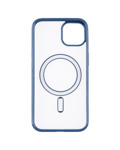 Чохол-накладка для iPhone 13 Clear Color MagSafe Case Синій (Темно-синій)