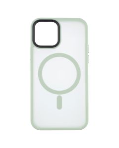Чохол накладка для iPhone 12/12 Pro WAVE Matte Insane MagSafe Зелена (Mint)