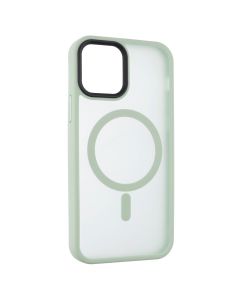 Чохол накладка для iPhone 12/12 Pro WAVE Matte Insane MagSafe Зелена (Mint)