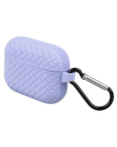 Чохол для навушників AirPods Pro Fabric Pattern Фіолетовий (Lilac)