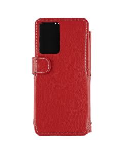 Чехол кейс для ZTE Blade A72s Status Case Магнит Красный (Red)