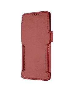 Чехол кейс для ZTE Blade A53 Pro Status Case Магнит Красный (Red)