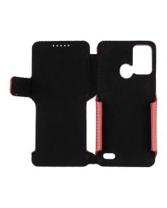 Чехол кейс для ZTE Blade A53 Pro Status Case Магнит Красный (Red)