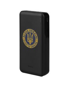 PowerBank 20000 мАг Hoco J100A Любовь Украина Слава Черный (Black)