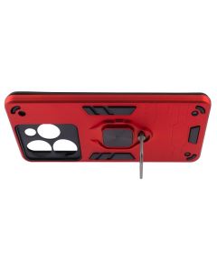 Чехол-накладка для TECNO Spark 10 Pro Transformer Ring Красный (Red)