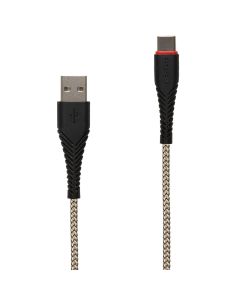 USB-кабель Hoco X25 Soarer 1м Type-C Золотой (Gold)