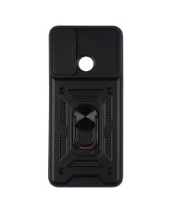 Чохол накладка для Xiaomi Redmi 12C Camshield Serge Ring Чорна (Black)