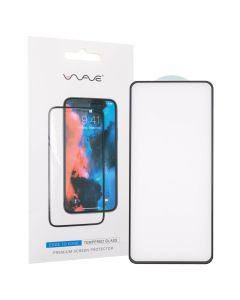 Захисне скло для Samsung A51 WAVE HQ 3D Чорне (Black)