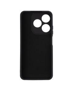 Чохол накладка для TECNO Spark 10C Soft Case Ring Чорна (Black)