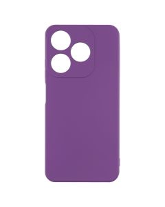 Чехол накладка для TECNO Spark 10C Soft Case Фиолетовый (Purple)
