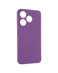 Чехол накладка для TECNO Spark 10C Soft Case Фиолетовый (Purple)