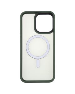 Чохол накладка для iPhone 15 Pro Max WAVE Matte Insane MagSafe Зелена (Green)