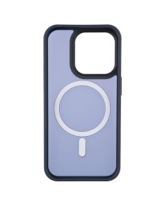 Чохол накладка для iPhone 15 Pro WAVE Matte Insane MagSafe Синя (Midnight Blue)