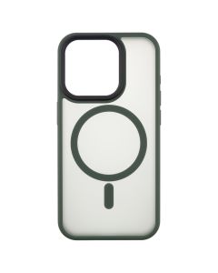 Чохол накладка для iPhone 15 Pro WAVE Matte Insane MagSafe Зелена (Green)