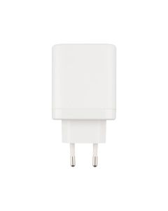 Зарядное устройство XO CE04 PD 45W (USB+USB-C) 65W Белый (White)