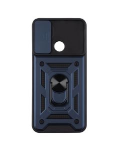 Чехол-накладка для Xiaomi Redmi 9C/10A Camshield Serge Ring Синий (Blue)