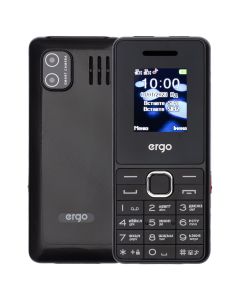 Мобільний телефон Ergo E181 Dual Sim Black