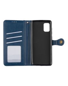 Чехол кейс для Samsung A31 GETMAN Gallant Синий (Blue)