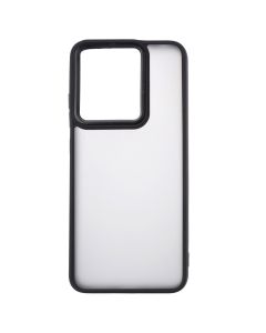 Чехол накладка для Xiaomi Redmi 12C TPU+PC Lyon Frosted Черный (Black)