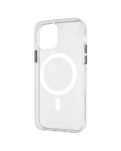 Чохол накладка для iPhone 12/12 Pro Space Case with MagSafe Прозора (Transparent)