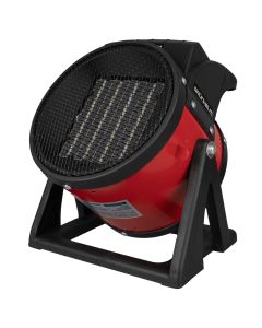 Теплова гармата Grunhelm РТС-2000T Чорна Червона (Black Red)